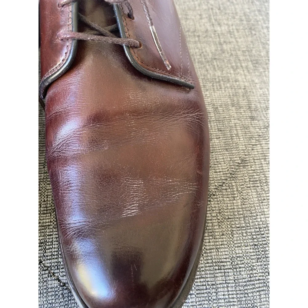 Allen‎ Edmonds 3016 Road Warriors Brown Leather Oxford Shoes Mens Size 8 E